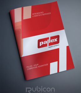 Верстка корпоративной брошюры компании Pallex