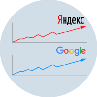 Продвижение сайтов в ТОП-10 поисковых систем Google, Яндекс